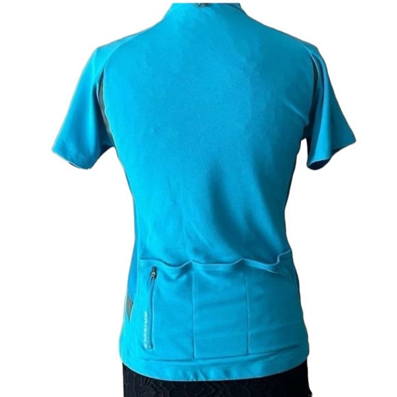 # 0033 Bontrager | Short Sleeve Cycling Jersey Shirt Blue Womens Large - Picture 7 of 16
